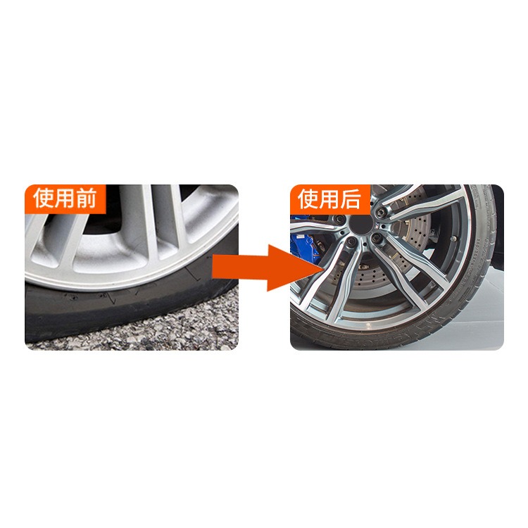 Inflating Car Tire Repair Fluid /نفخ سائل إصلاح إطارات السيارة