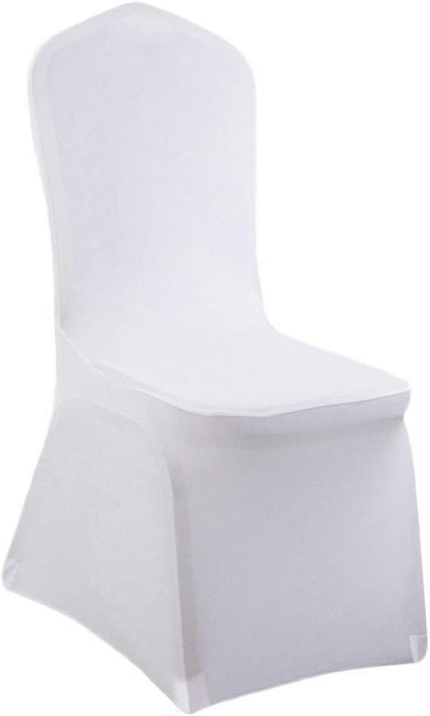 BNO3113-4 White Chair Cover / غطاء كرسي أبيض
