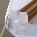 BNO3113-4 White Chair Cover / غطاء كرسي أبيض
