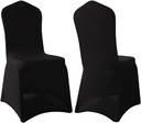 BNO3113-6 Black Chair Cover / غطاء كرسي أسود
