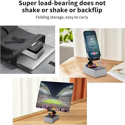 Phone stand with Power bank Bluetooth Speaker/ استاند الموبايل الذكي
