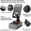 Phone stand with Power bank Bluetooth Speaker/ استاند الموبايل الذكي
