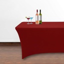 Red Table Cover/غطاء الطاولة الاحمر 