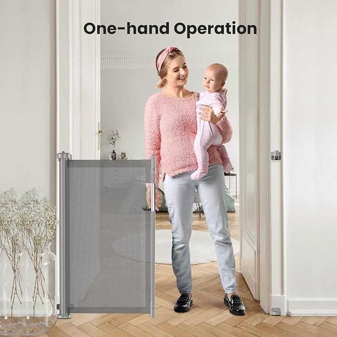 Retractable Baby Gate / حاجز الاطفال 