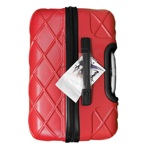 "RED" Travel bag set of 3 different sizes /مجموعة حقائب السفر 3 احجام مختلفة (لون الاحمر)