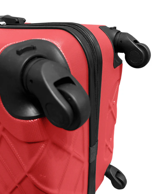 "RED" Travel bag set of 3 different sizes /مجموعة حقائب السفر 3 احجام مختلفة (لون الاحمر)