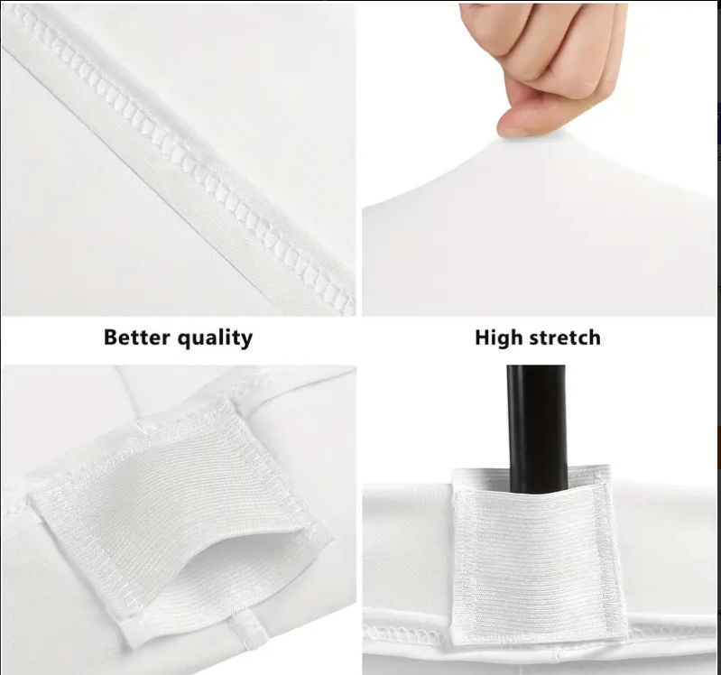 White Table Cover/ غطاء الطاولة الأبيض 