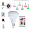 BLUETOOTH LED MUSIC LIGHT BULB/ اضاءة led  مع بلوتوث