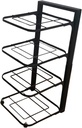 Kitchen Pot Rack Organizer, Cookware Holders 4 layer/منظم للاواني والمقالي 4 رفوف