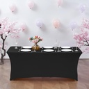 black table cover / غطاء الطاولة الاسود