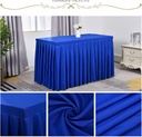 Table cover Blue /  غطاء مفرش الطاولة الازرق