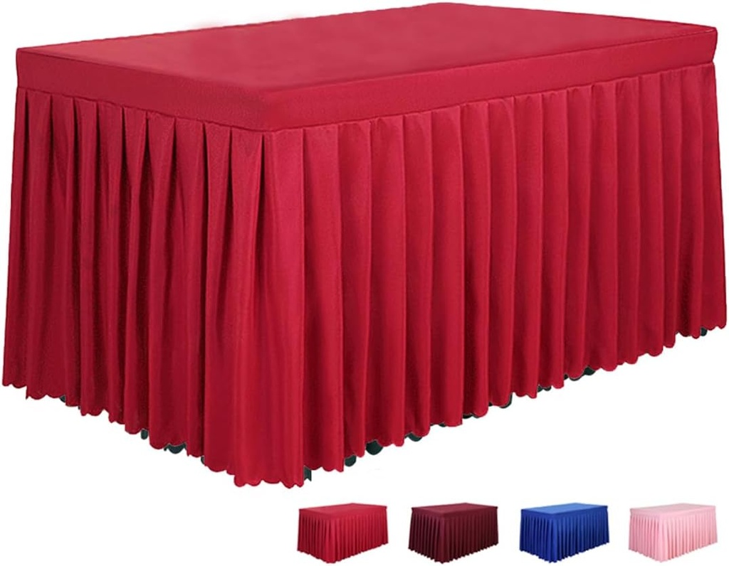 Table cover RED / غطاء مفرش الطاولة الاحمر