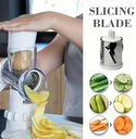 SUMO vegetable, cheese slicer, grater, 4 pieces/قطاعة ومبشرة خضروات و الجبن الدوارة 4 قطع