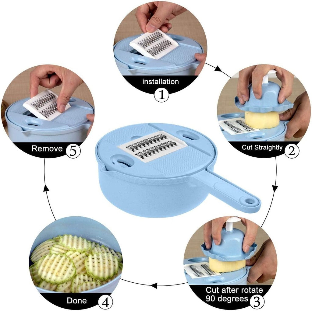 THREAD CUTTER/قطاعة الخضار بمقبض