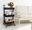 MULTIFUNCTION SHELF 3-LAYER STEEL/رف متعدد الوظائف مكون من 3 طبقات 