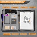 Leather Business Organizer Notepad Bag /شنطة + دفتر ملاحظات