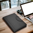 Leather Business Organizer Notepad Bag /شنطة + دفتر ملاحظات
