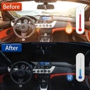 BRELLA WINDSHIELD SUNSHADE/مظلة واقية من الشمس للزجاج الأمامي 