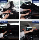 BRELLA WINDSHIELD SUNSHADE/مظلة واقية من الشمس للزجاج الأمامي 