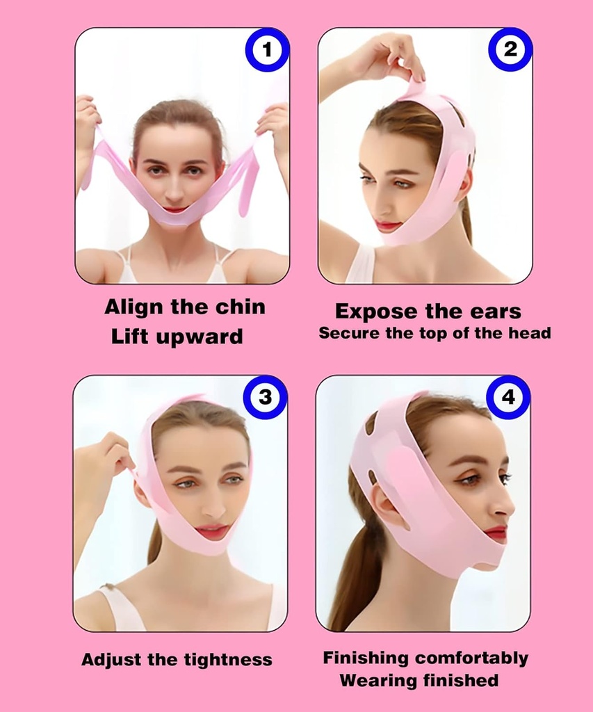 SILICONE V FACE MASK / قناع الوجه السيليكون