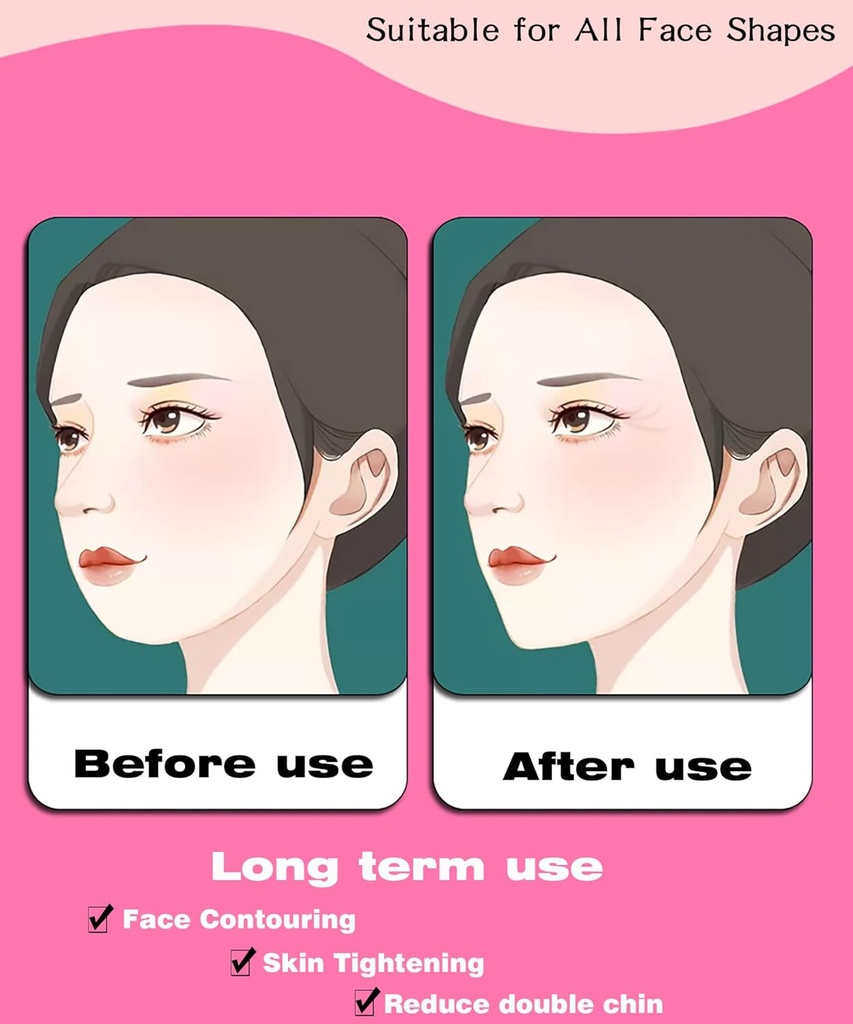 SILICONE V FACE MASK / قناع الوجه السيليكون