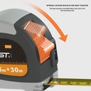BOSMT Lazer Range Measuring Tape / أداة القياس الليزر