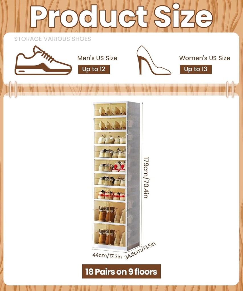 Shoes Organizing 9 Layers / خزانة تنظيم الأحذية 9 رفوف