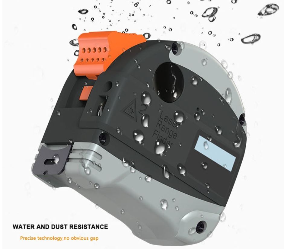 BOSMT Lazer Range Measuring Tape / أداة القياس الليزر