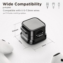 6pcs in a color box ,line container