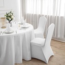 BNO3113-4 White Chair Cover / غطاء كرسي أبيض