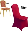 BNO3113-7 Red Chair Cover / غطاء كرسي أحمر
