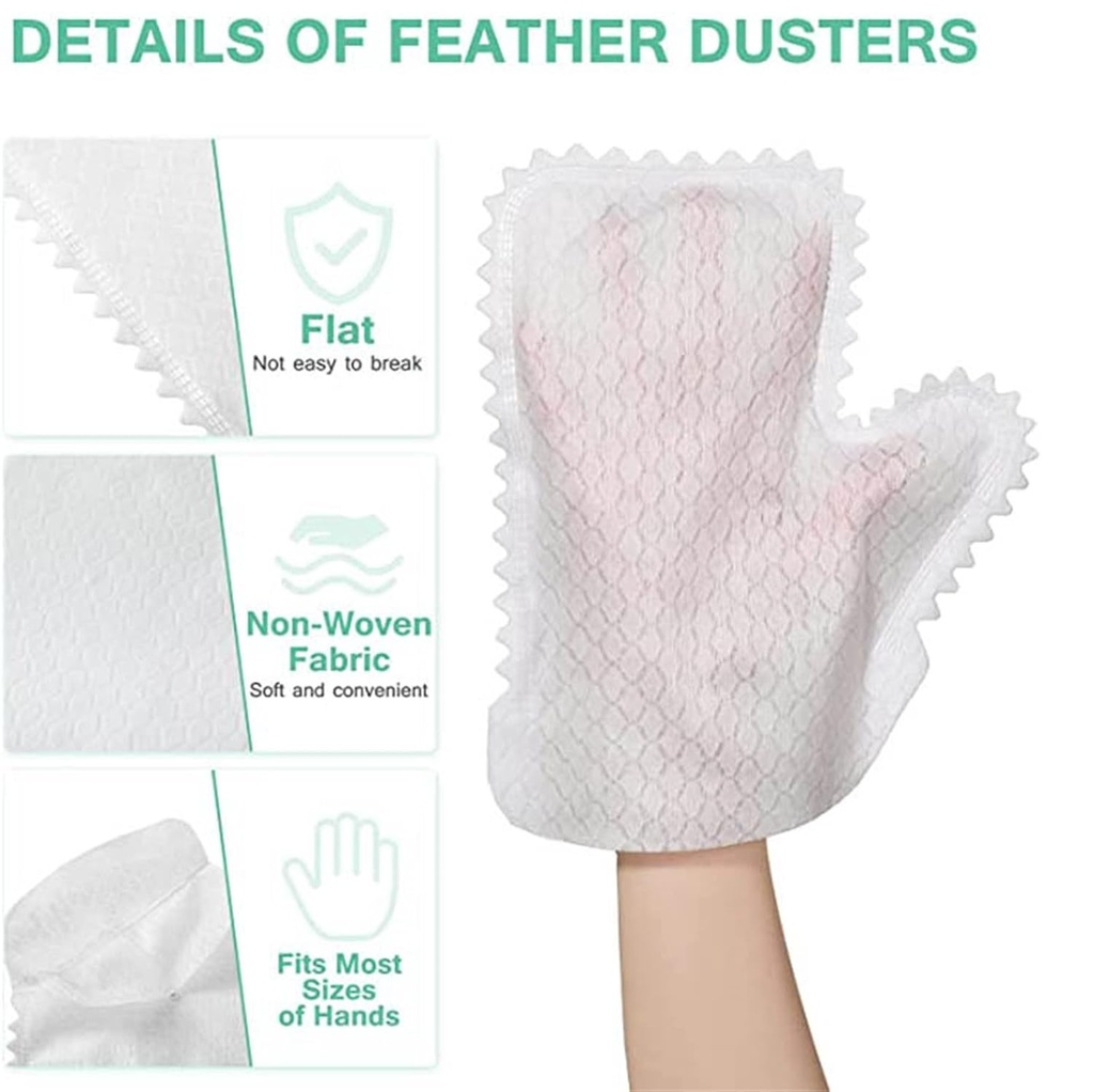 DISPOSABLE CLEANING GLOVE  (10 pcs )/قفاز تنظيف للاستخدام مرة واحدة (10 قطع)