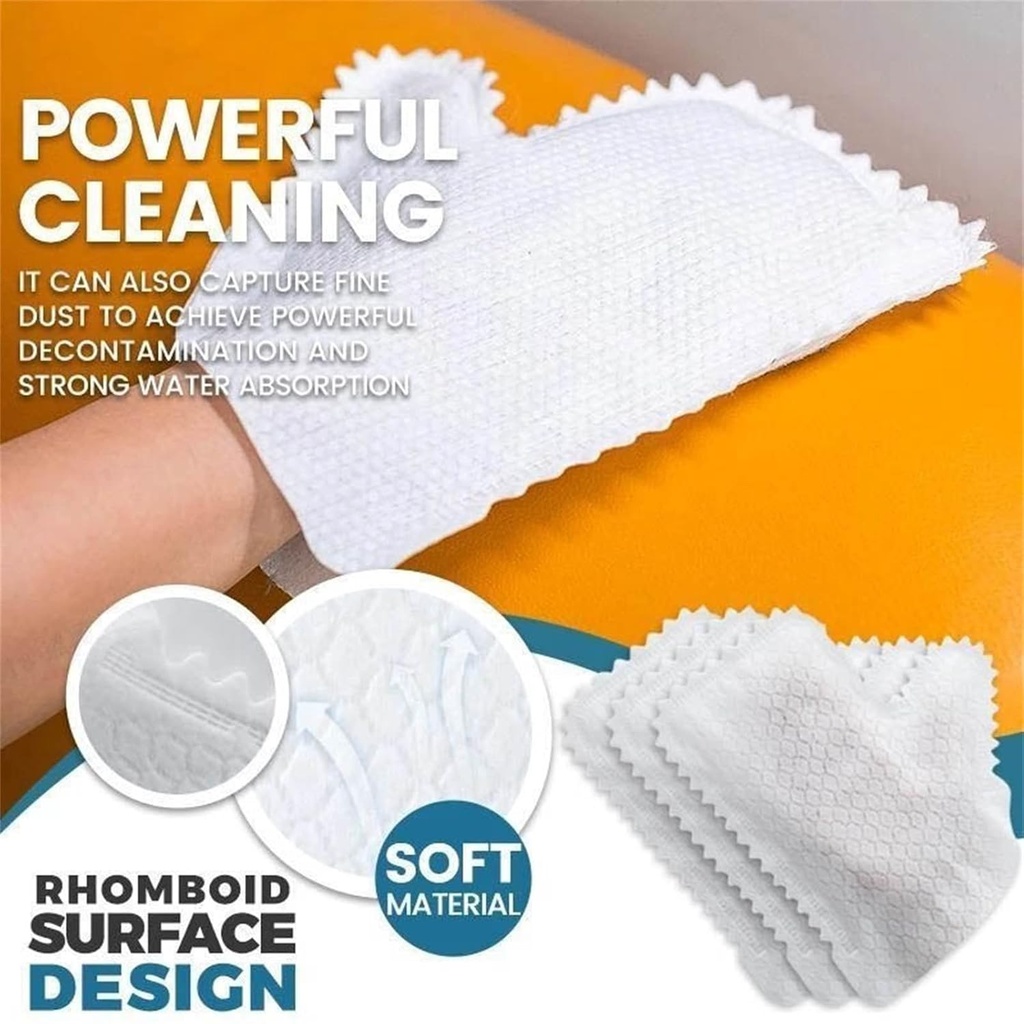 DISPOSABLE CLEANING GLOVE  (10 pcs )/قفاز تنظيف للاستخدام مرة واحدة (10 قطع)