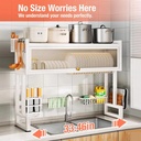 OVER SINK DISH DRYING RACK / ستاند التنظيم فوق المغسلة