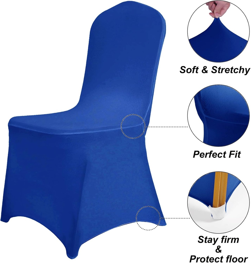 BNO3113-5 Blue Chair Cover / غطاء كرسي أزرق
