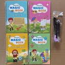 EDUCATIONAL ARABIC MAGIC BOOKS  (4 books) for kids /كتب تعليمية السحرية باللغة العربية (4 كتب) للاطفال