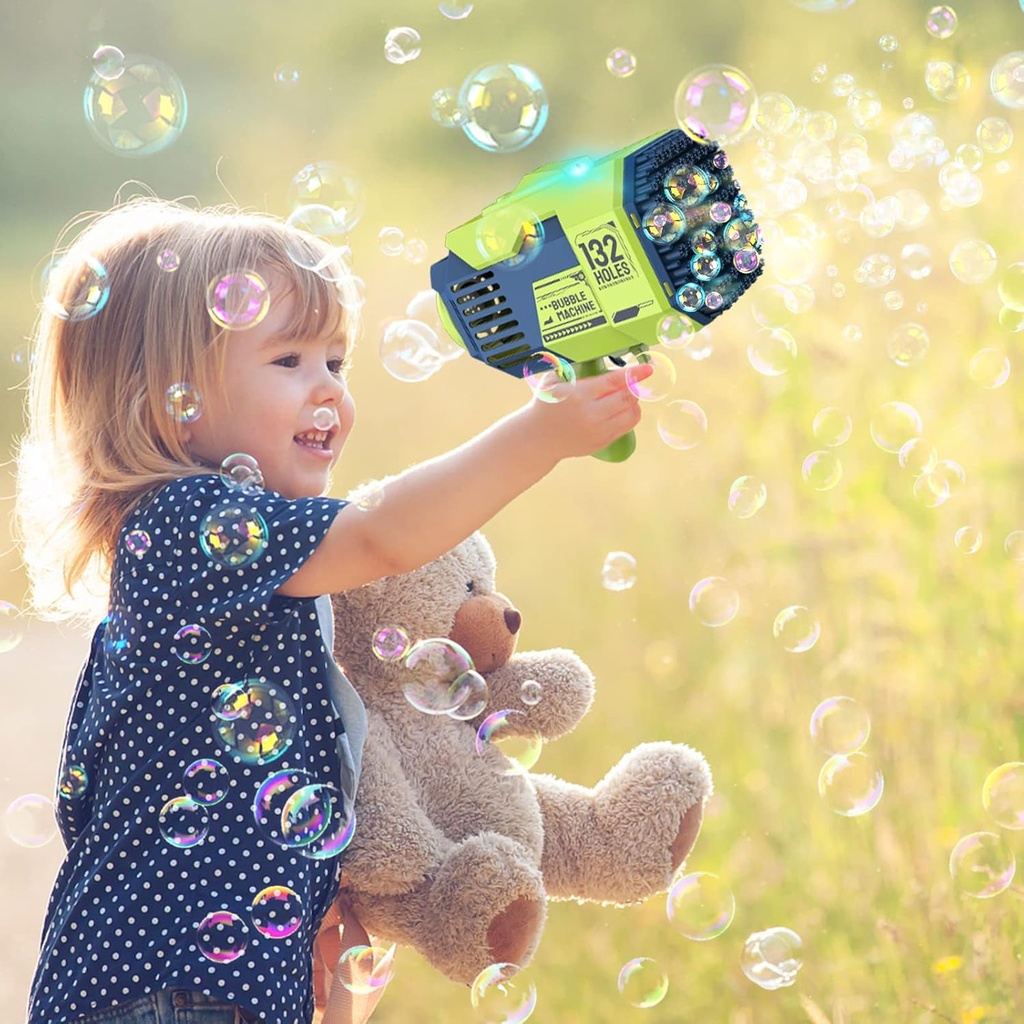 BUBBLE GUN 132 HOLES /مسدس الفقاعات