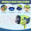 BUBBLE GUN 132 HOLES /مسدس الفقاعات