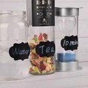 A set of 24-piece spices stickers with a pen/طقم ملصقات توابل مكون من 24 قطع مزود بقلم  