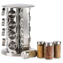 16 Jars rotating spice organizer/  منظم التوابل الدوار 16 زجاجة 