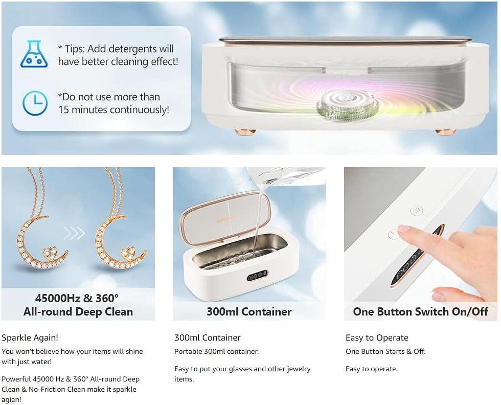  Ultrasonic Cleaning Machine /جهاز تنظيف الاكسسوارات