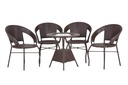 4 CHAIRS + 1 TABLE / جلسة خارجية 4 كراسي وطاولة
