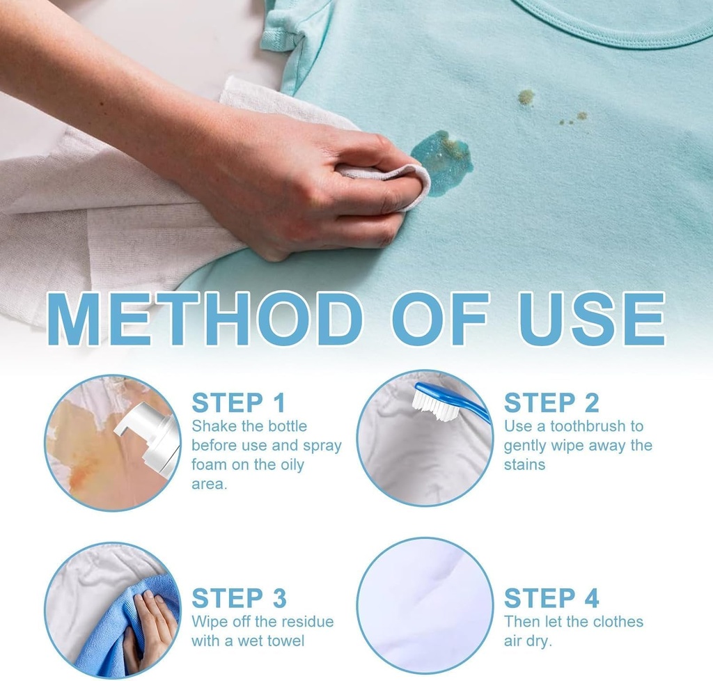 JACKET FOAM DRY CLEANING SPRAY /  بخاخ التنظيف الجاف للملابس 