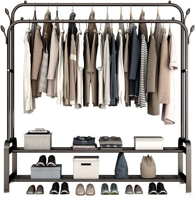 Clothes Hanger Stand 2 step / علاقة الملابس الدبل 