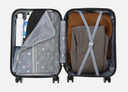 TRAVEL BAG DOUBLE ZIPPER SMALL "NAVY BLUE "/حقيبة سفر بسحاب مزدوج صغيرة "لون البحري"