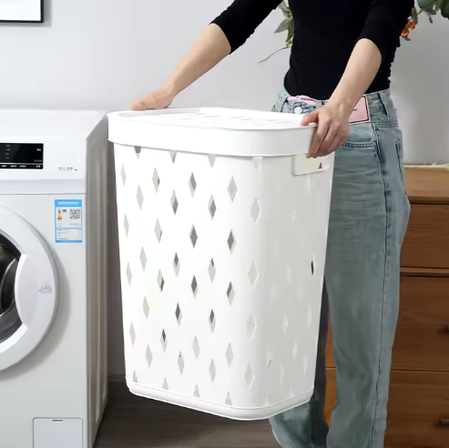 60L LAUNDRY BASKET/سلة غسيل سعة 60 لتر