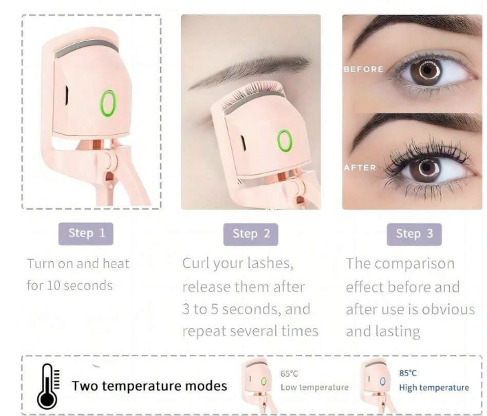 Electric Eyelash Curler / مجعد الرموش الكهربائي