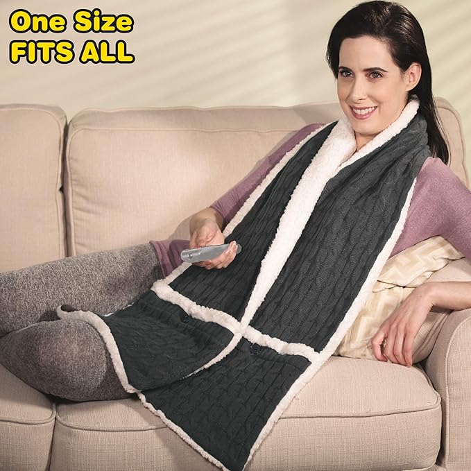 THE ULTRA PLUSH BLANKET SCARF / وشاح التدفئة