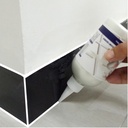 Waterproof Tile Gap Glue 280ml Silver/ غراء فجوات البلاط المقاوم للماء 280 مل فضي