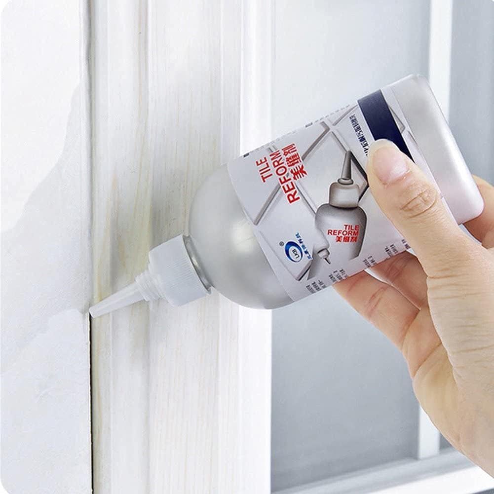 Waterproof Tile Gap Glue 280ml Silver/ غراء فجوات البلاط المقاوم للماء 280 مل فضي